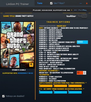  Grand Theft Auto 5 (GTA V)  (+24) [1.0.944.2]