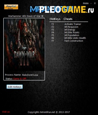  Warhammer 40000: Dawn of War 3 (+6) v04.28.2017  MrAntiFun
