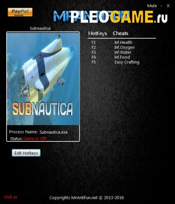 - Subnautica (+5) (BUILD 59302) MrAntiFun