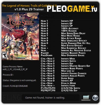  The Legend of Heroes: Trails of Cold Steel 2 (v1.0 (+29) FlinG