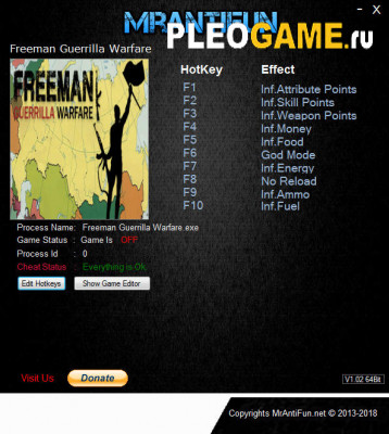   Freeman: Guerrilla Warfare (+11) (0.911)  MRANTIFUN