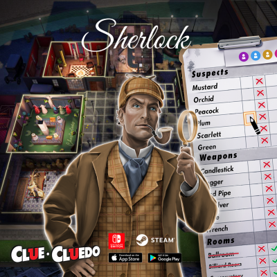 Clue The Classic Mystery Game Sherlock Theme