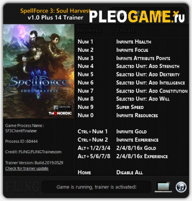  SpellForce 3: Soul Harvest (1.0) (+15)  FLiNG