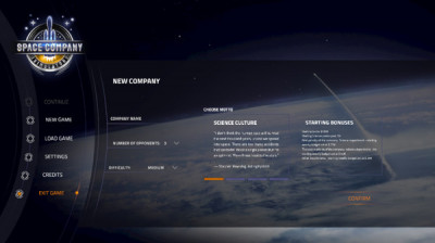 Space Company Simulator ( )