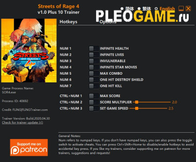  Streets Of Rage 4